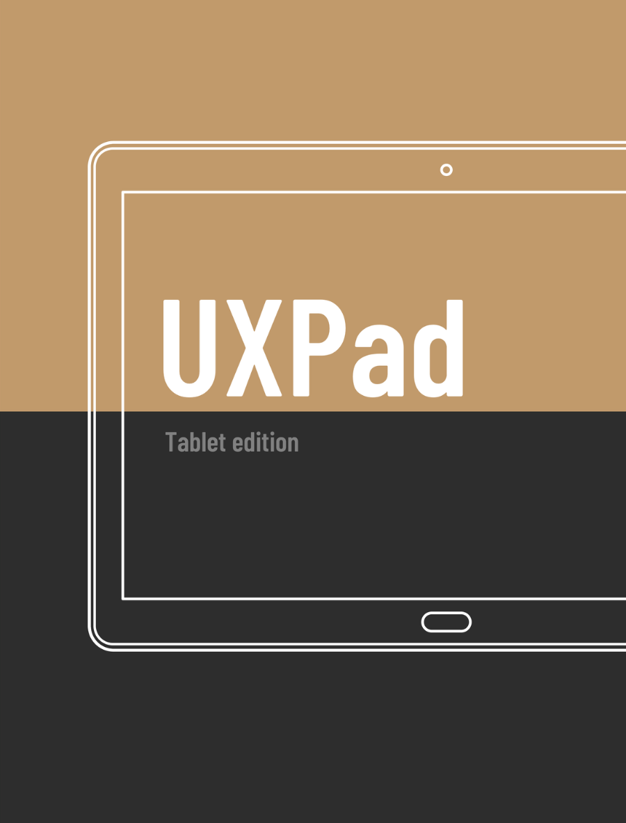 UXPad Tablet edition cover